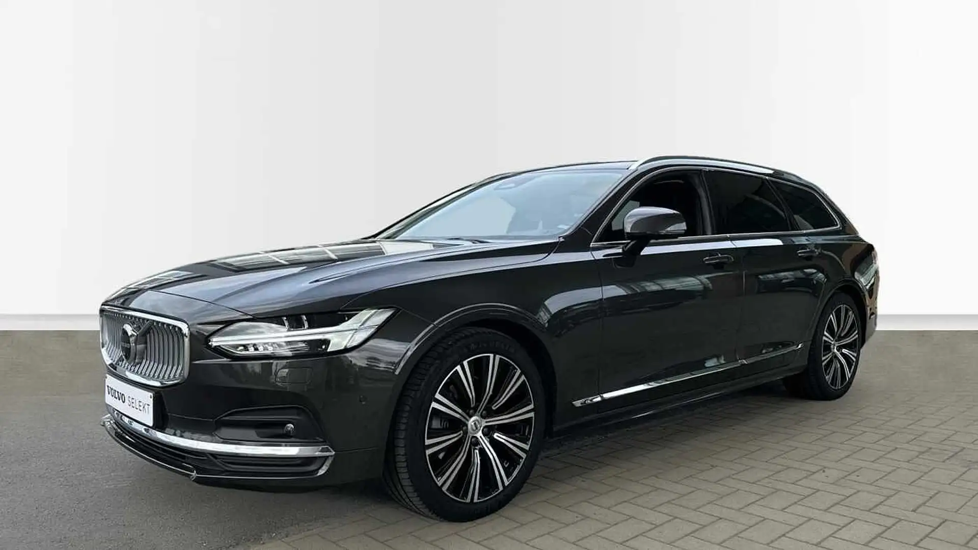 Volvo V90 Plus Bright B4 Mild hybride Diesel | Leder | 360° Grijs - 1