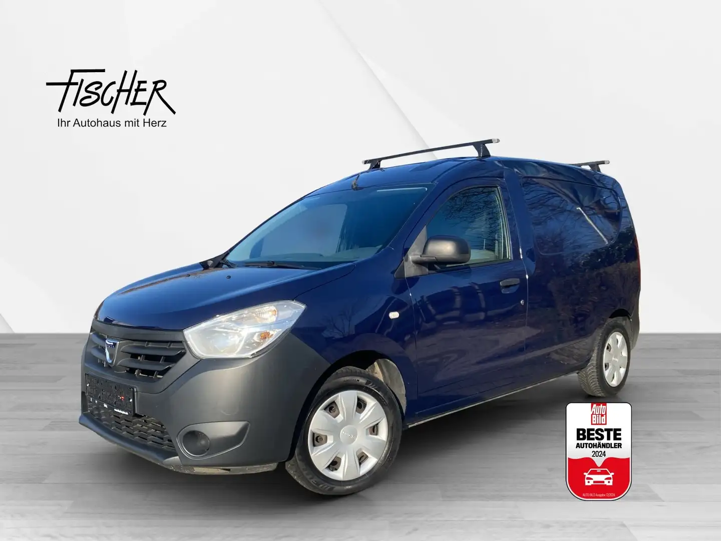 Dacia Dokker Express SCe 85 1Hd. Kasten Dachreling  Express Kas Modrá - 1
