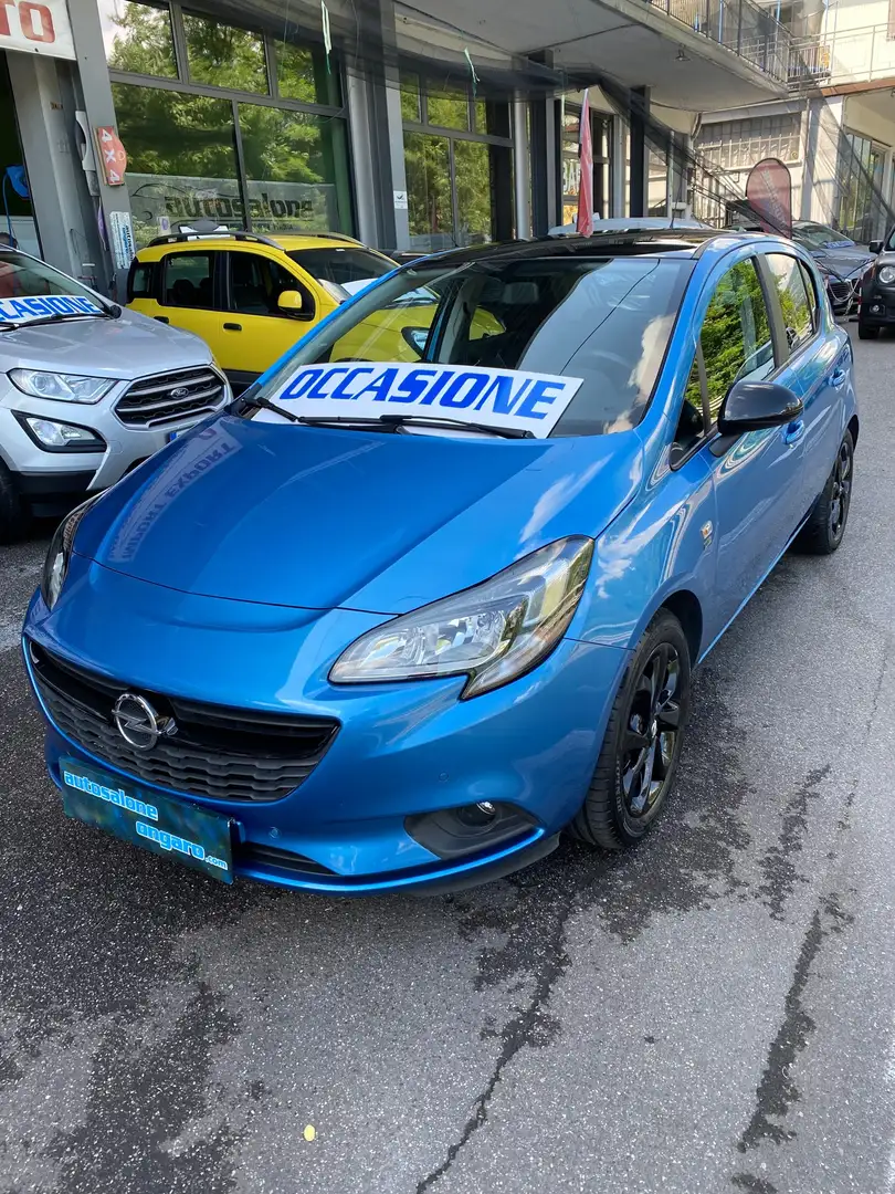 Opel Corsa 5p 1.4 b-Color s&s 90cv € 6 D Blauw - 2