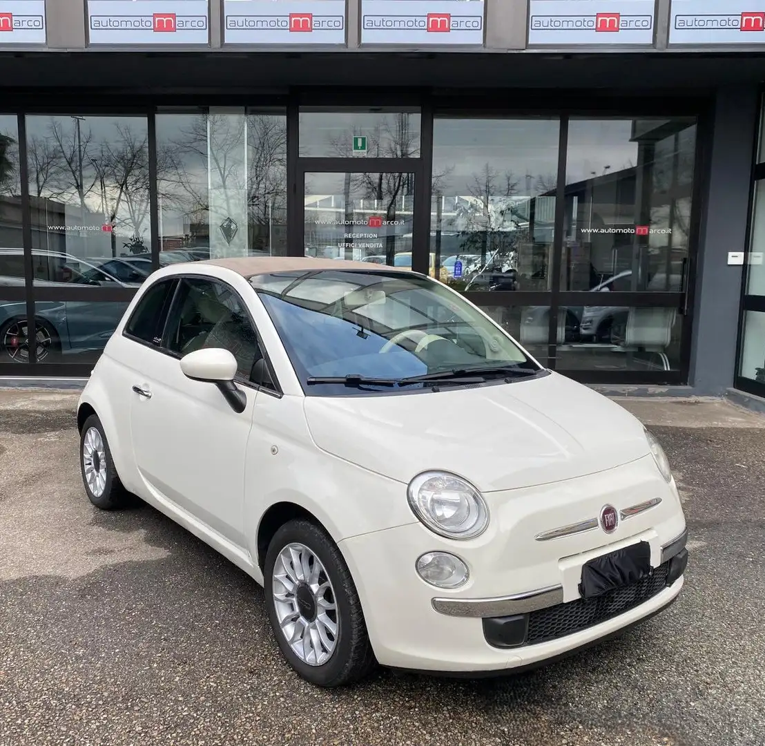 Fiat 500C 1.2 Lounge *AUTOMATICA-CABRIO NEOPATENTATI* Blanco - 1