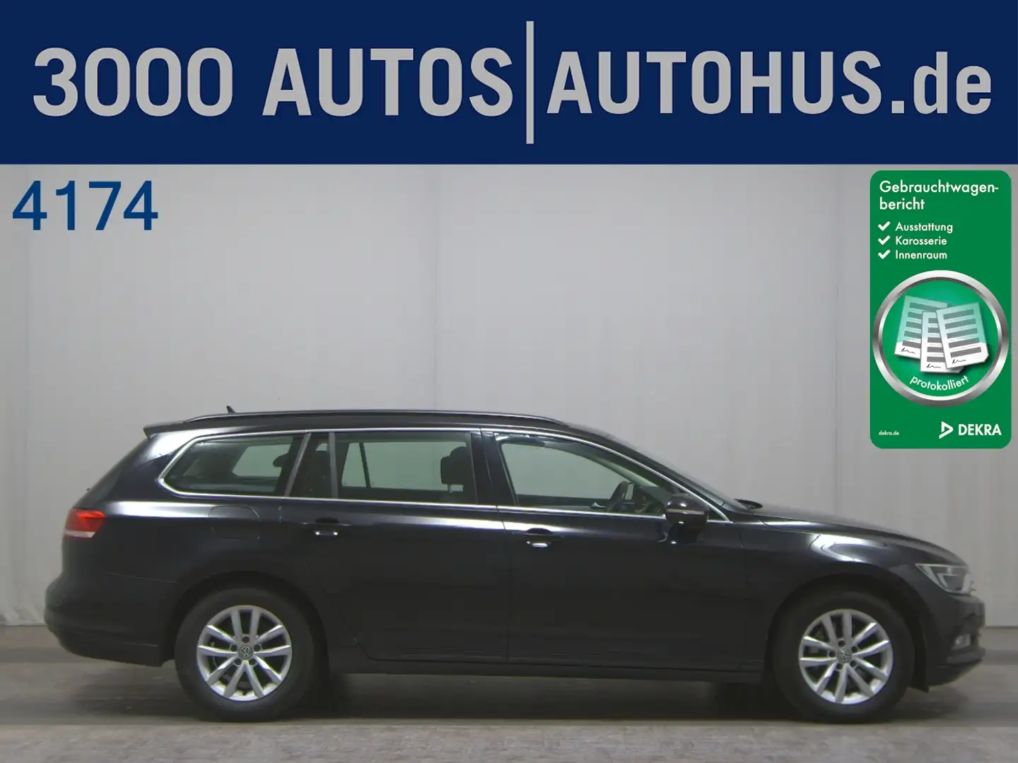 Volkswagen Passat Var. 1.6 TDI Comf. AHK Navi ACC SHZ Black - 1