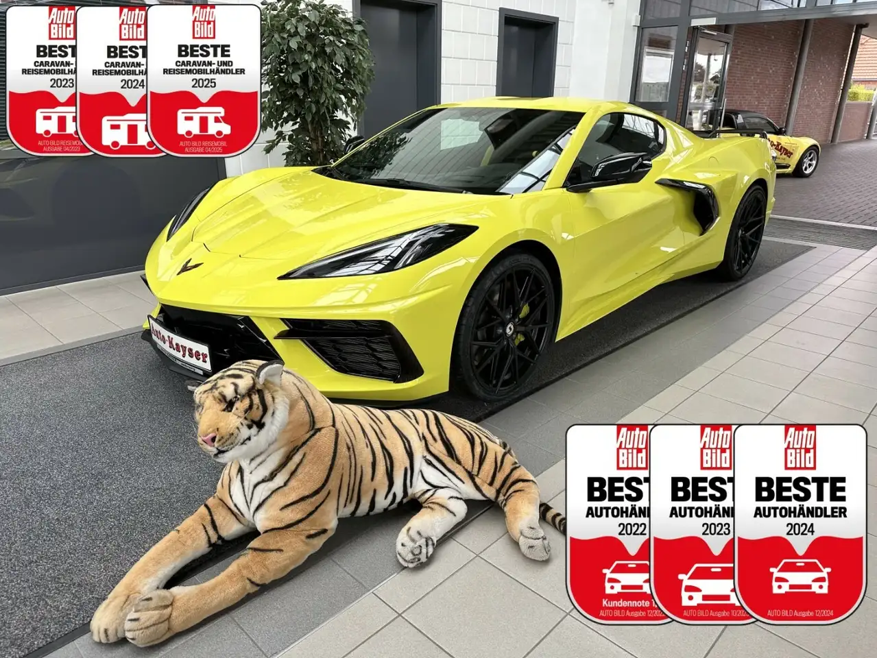 Corvette C8 Coupe Z51 Europa +Schmidt 21 Zoll+Lift+Magnetic+