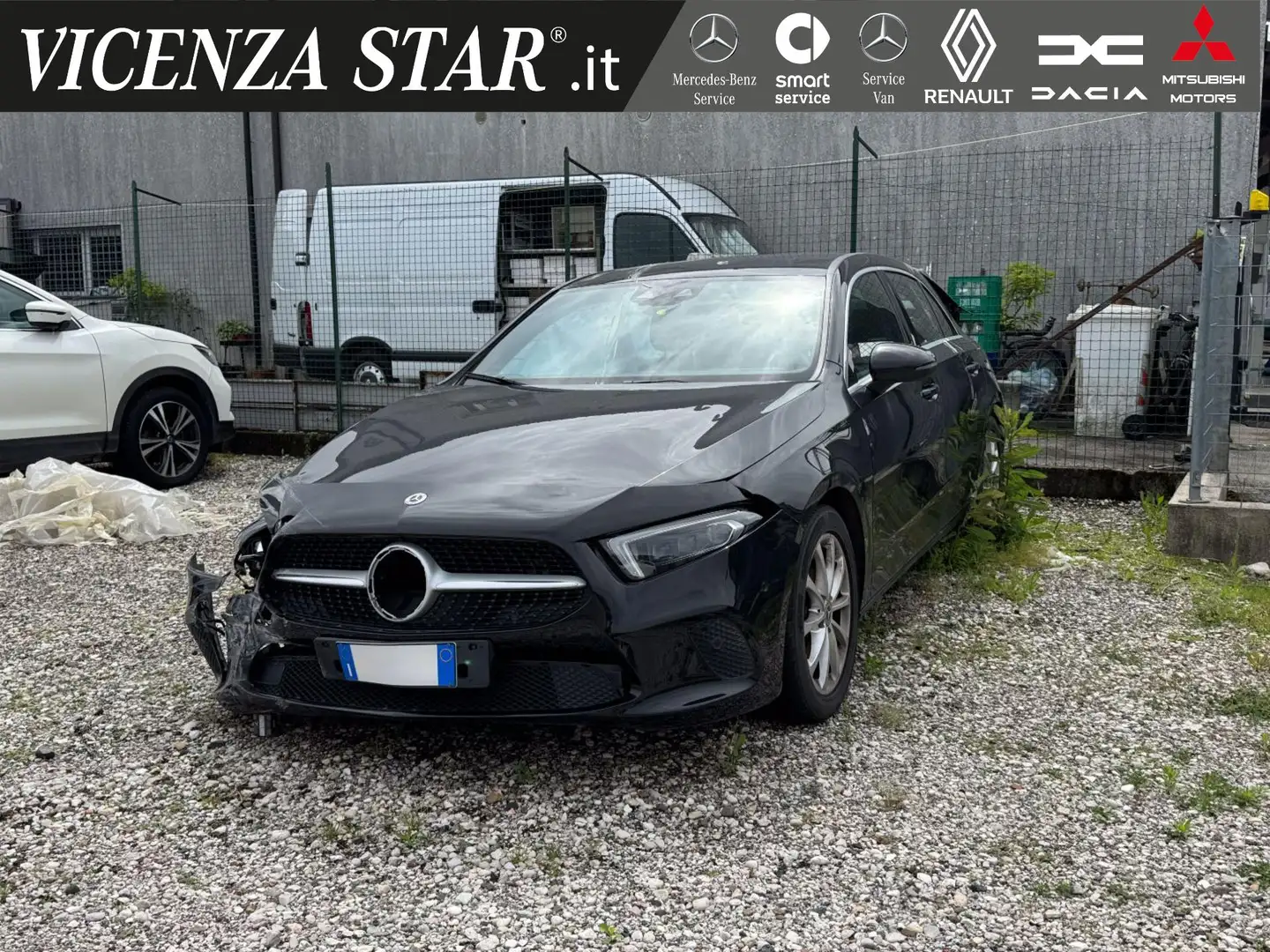 Mercedes-Benz A 200 d SPORT AUTOM. - INCIDENTATA DAMAGED Nero - 1