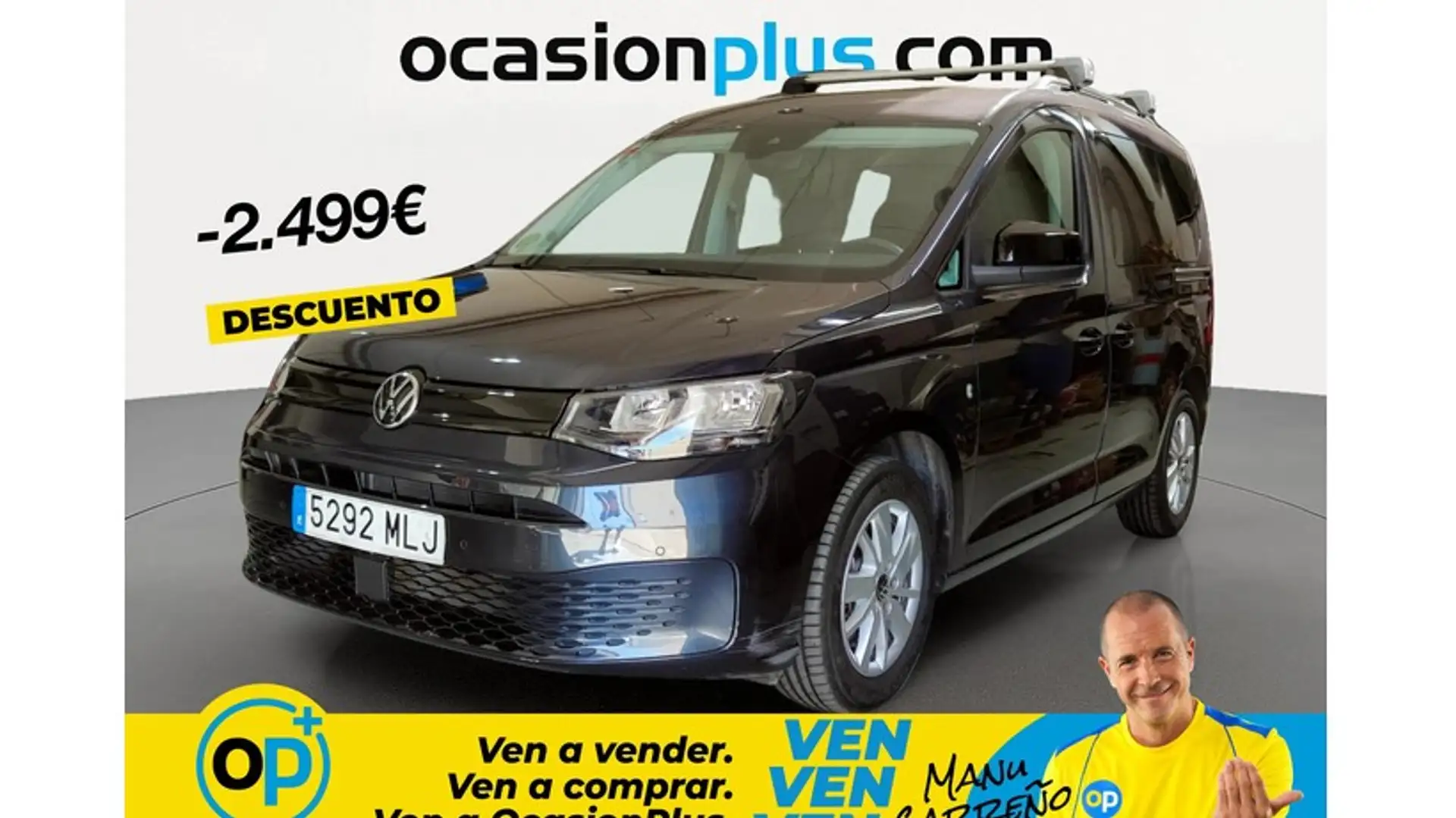 Volkswagen Caddy 2.0TDI Origin DSG 90KW Azul - 1