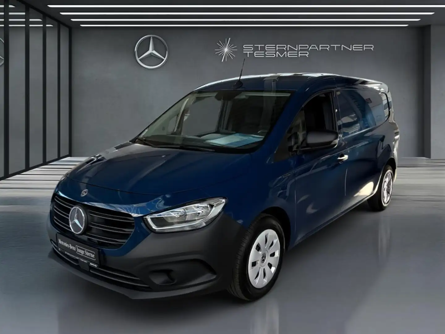 Mercedes-Benz Citan e  Kasten Lang 5 J Garantie Blauw - 1