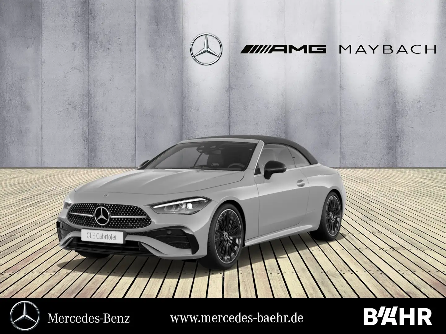 Mercedes-Benz CLE 200 CLE 200 4M Cabrio AMG+Night/360°/Distronic/AHK Grau - 1