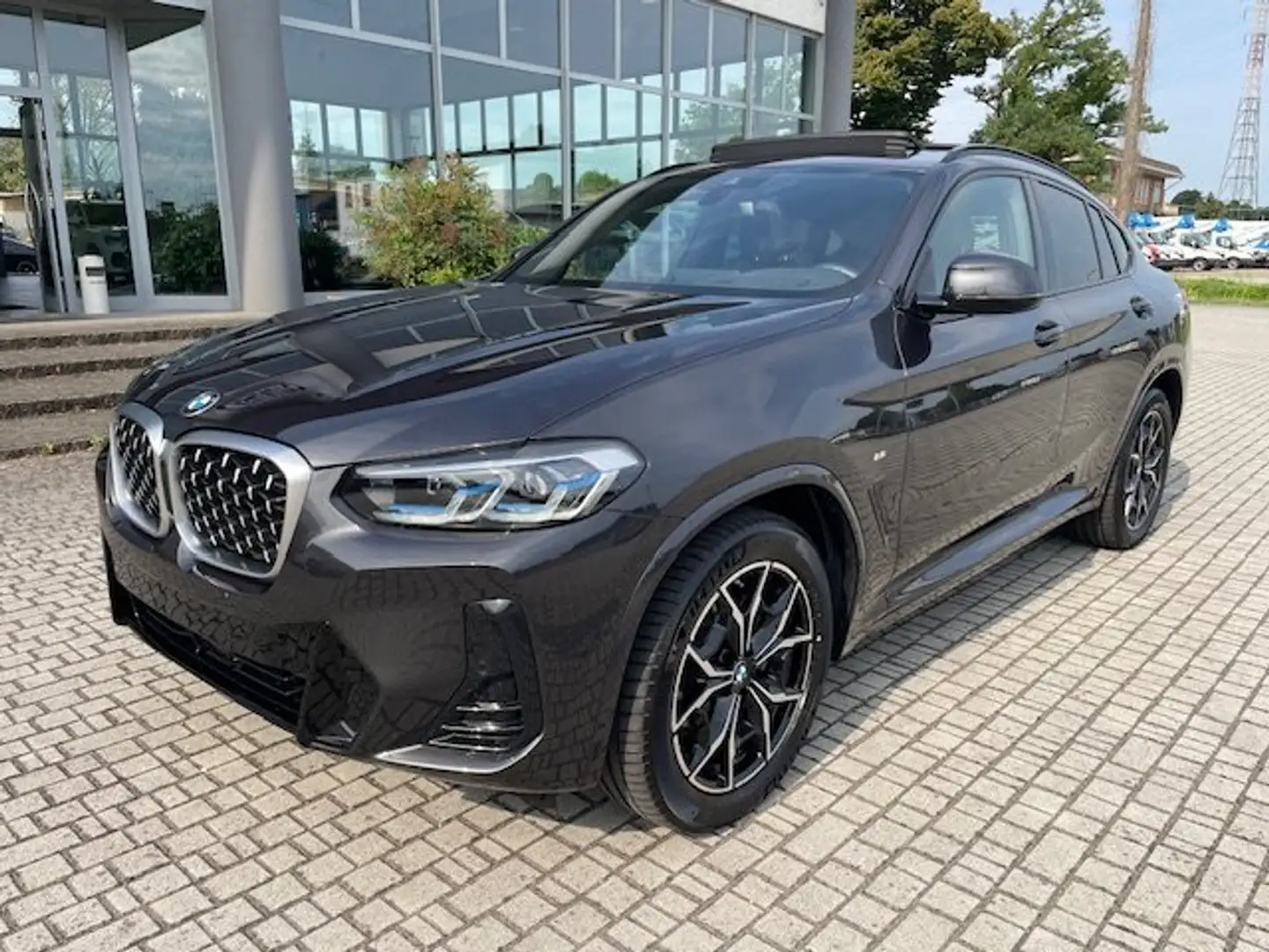 BMW X4 Xdrive20d mhev 48V MSport auto TETTO/HEAD UP/LASER Gris - 2