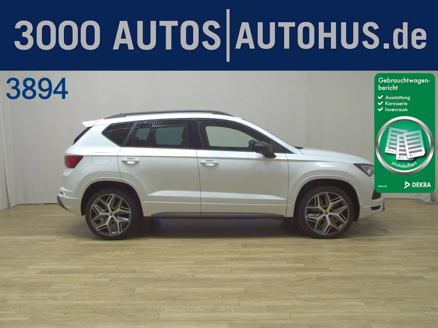 SEAT Ateca 2.0 TDI FR Navi LED GSD Sound el.Heck vc Blanc - 1
