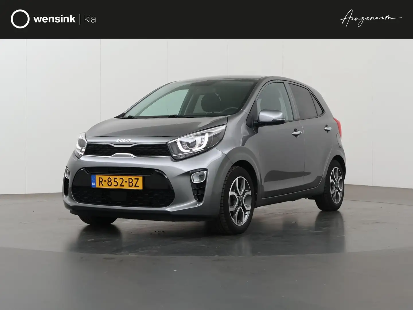 Kia Picanto 1.0 DPi DynamicPlusLine | Navigatie | Parkeercamer Gris - 1