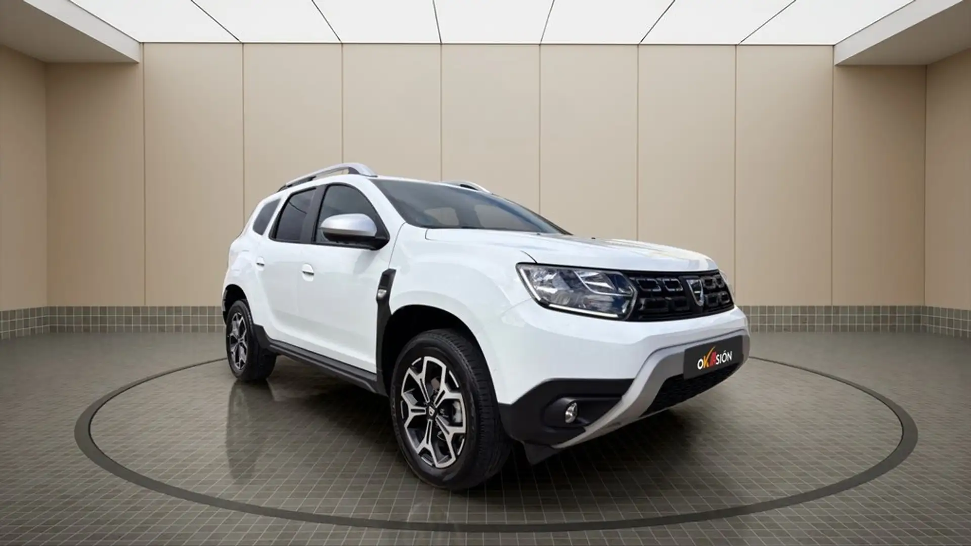 Dacia Duster Prestige Bl. dCi 85kW(115CV) 4X2 Weiß - 1