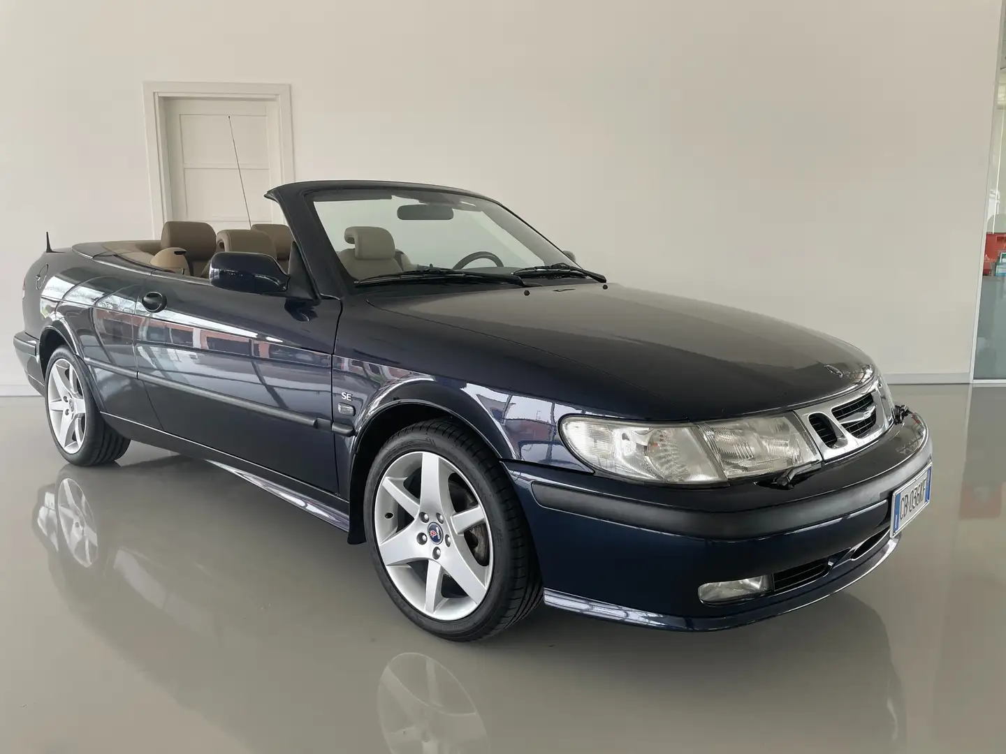 Saab 9-3 9-3 Cabrio 2.0t SE Anniversary Blu/Azzurro - 2