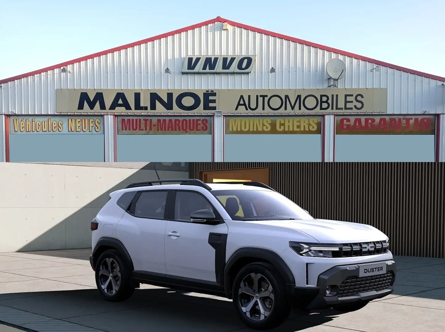 Dacia Duster 1.6 HYBRIDE 140CH 4X2 JOURNEY Blanc - 2