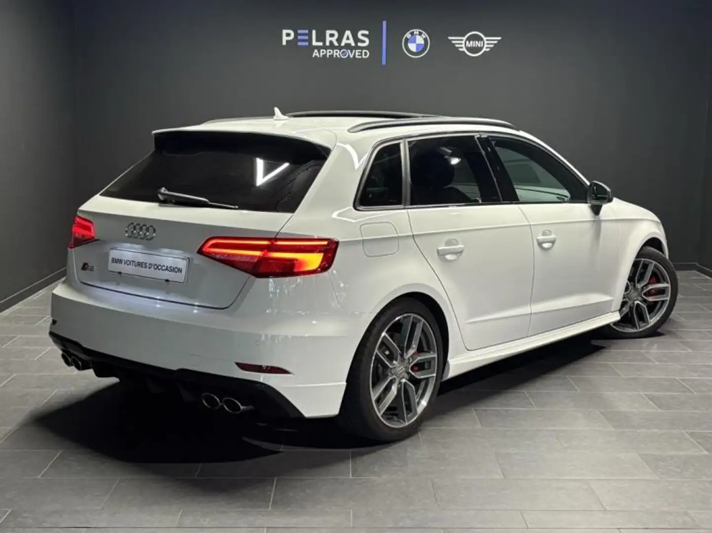 Audi S3 2.0 TFSI 310ch quattro S tronic 7 Blanc - 2