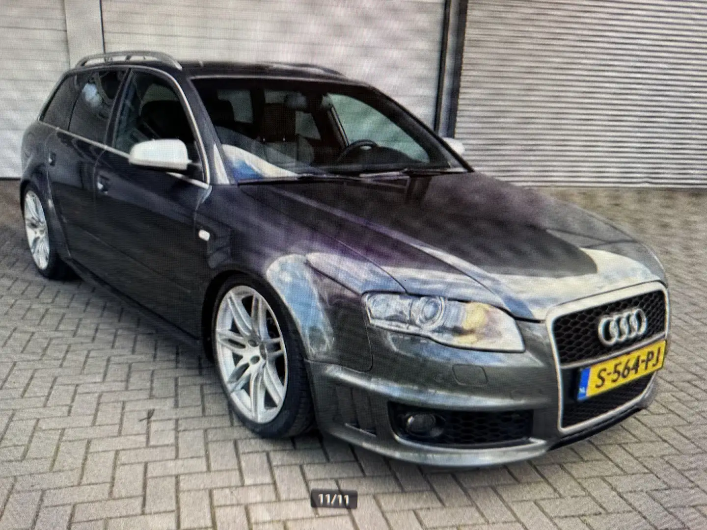 Audi RS4 A4 Avant 4.2 V8 quattro Youngtimer en BTW Auto!!! Grijs - 2