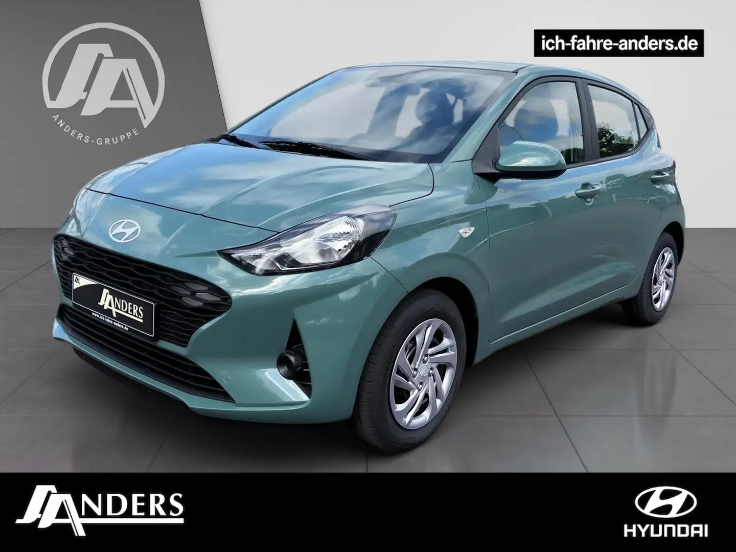 Hyundai i10 MY25 1.0 Benzin SELECT +Navi+Tempo+Kamera Grün - 1
