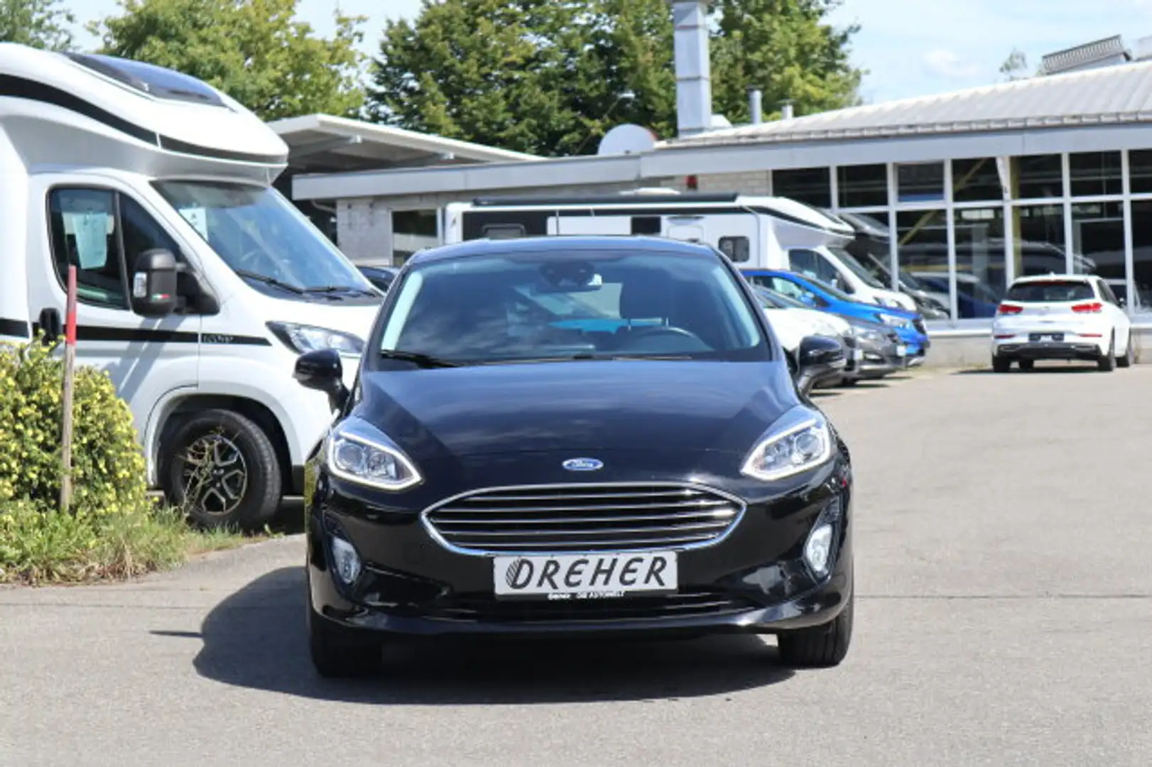 Ford Fiesta Fiesta TITANIUM !/ NAVI / SITZHEIZ / DAB / UVM! Schwarz - 2