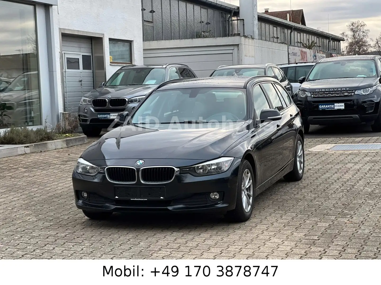 BMW 316 Baureihe 3 Touring 316d 2,0L*LEDER*NAVI*PDC Black - 1