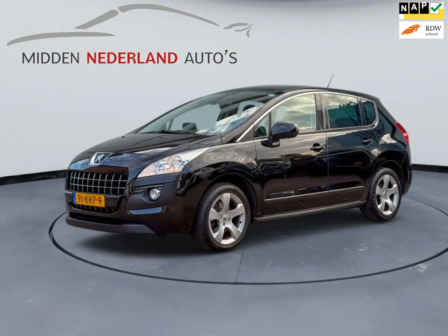 Peugeot 3008 1.6 THP Première * APK 2026 * TREKHAAK * 1e EIGENA Noir - 1