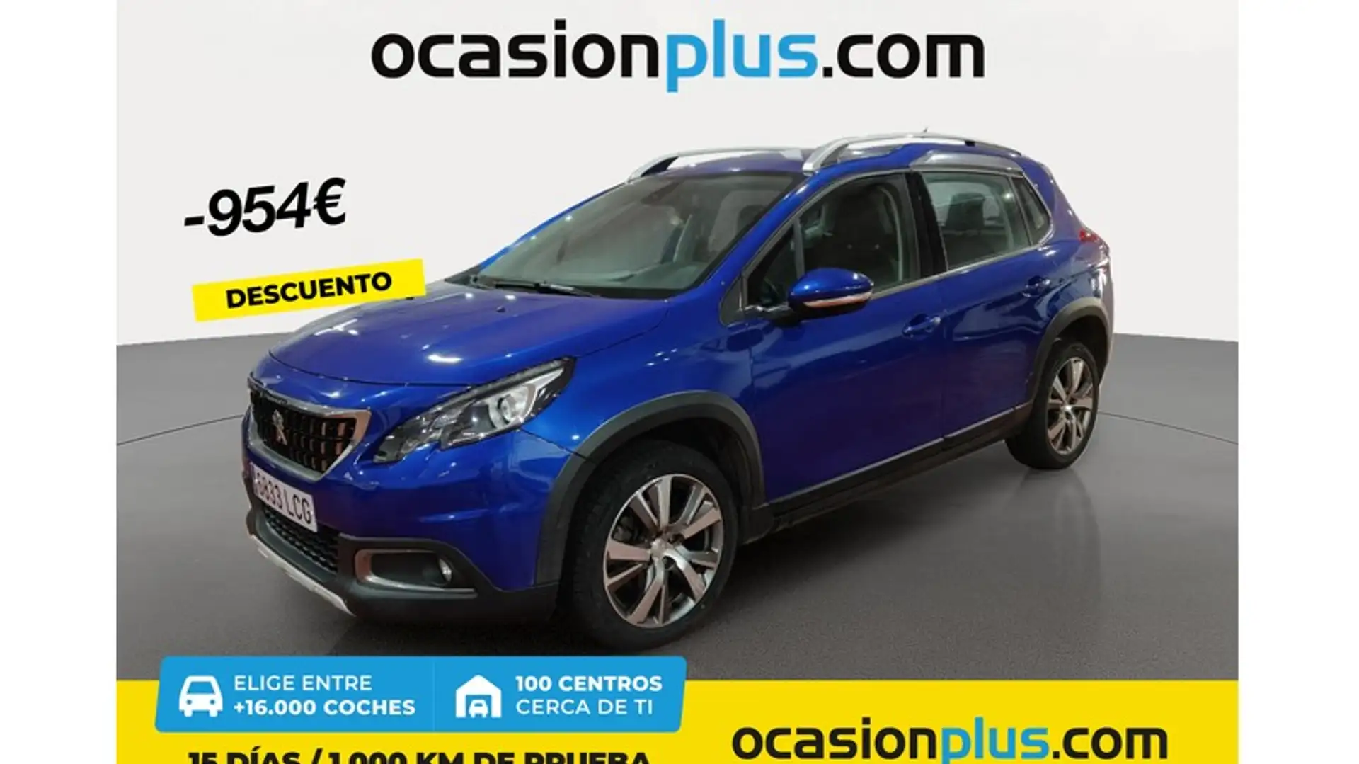 Peugeot 2008 1.2 PureTech S&S Allure 110 Blauw - 1