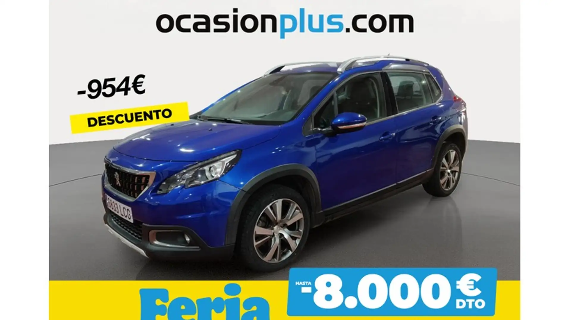 Peugeot 2008 1.2 PureTech S&S Allure 110 Bleu - 1