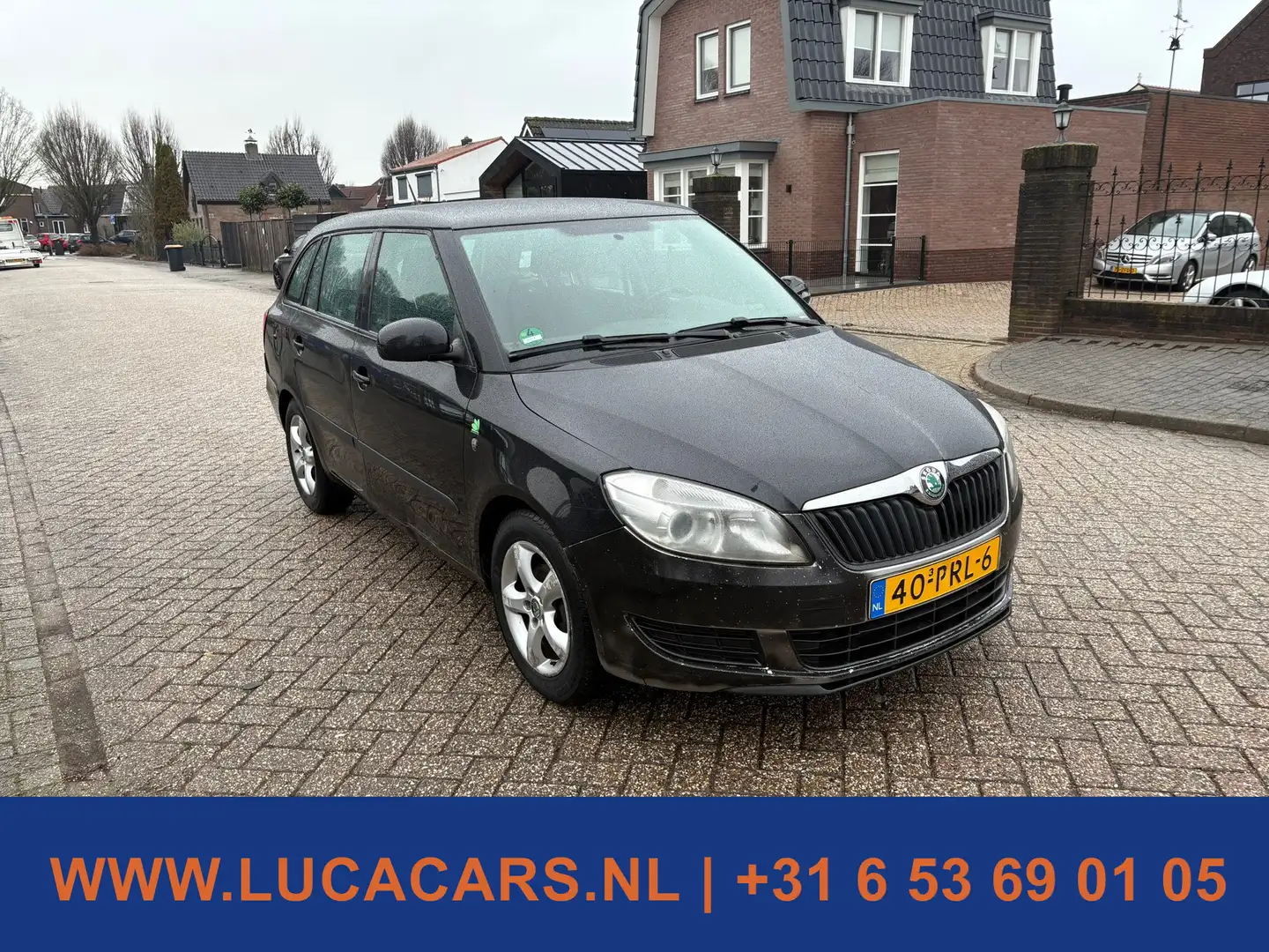 Skoda Fabia Combi 1.2 TDI Greenline Airco Schwarz - 2