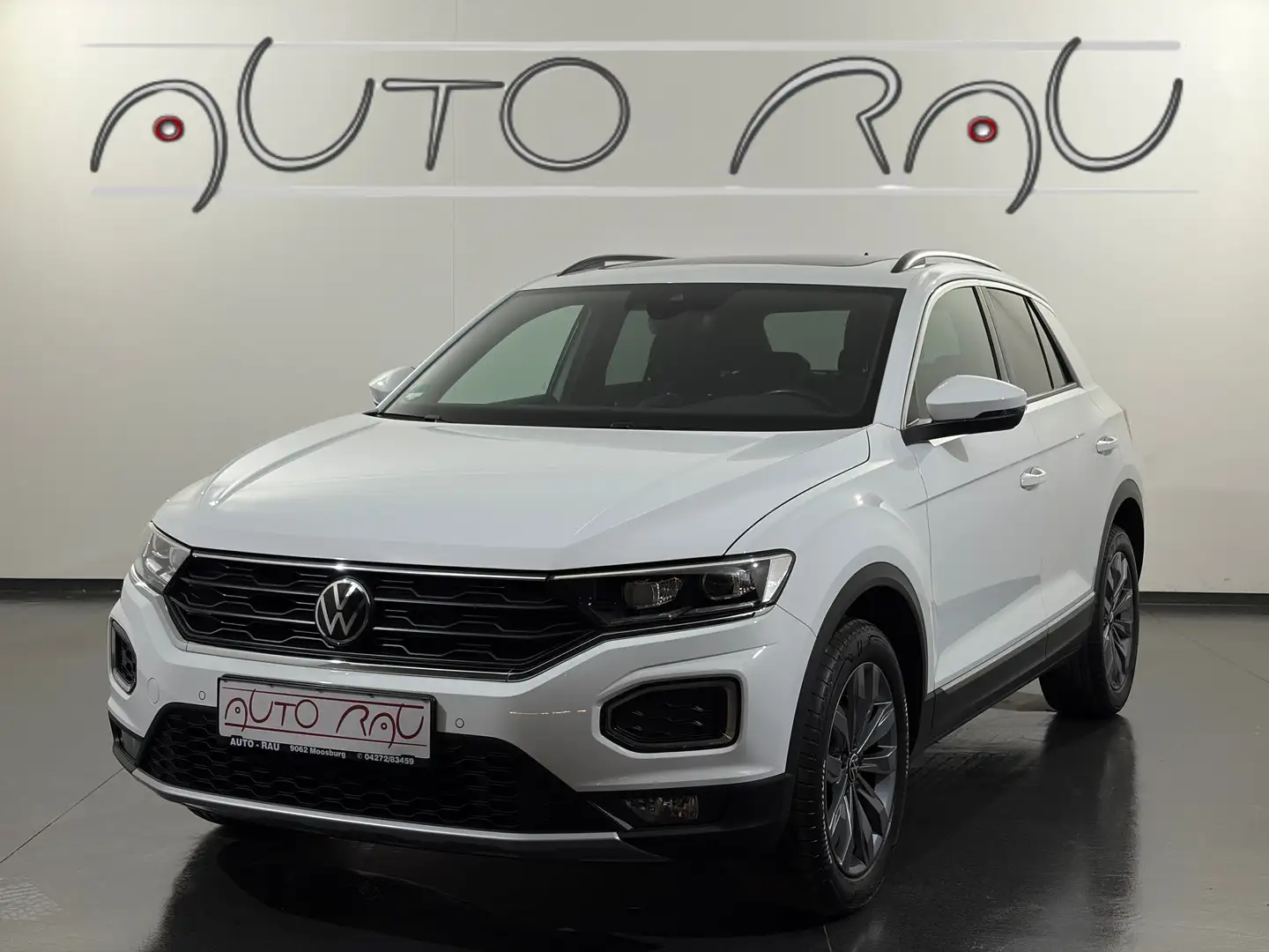 Volkswagen T-Roc 2.0 TDI SCR Sport 4Motion DSG *LED*ACC*NAVI* Weiß - 1
