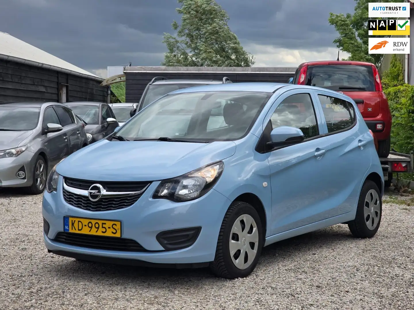 Opel Karl 1.0 ecoFLEX Edition Cruise/Airco Azul - 1