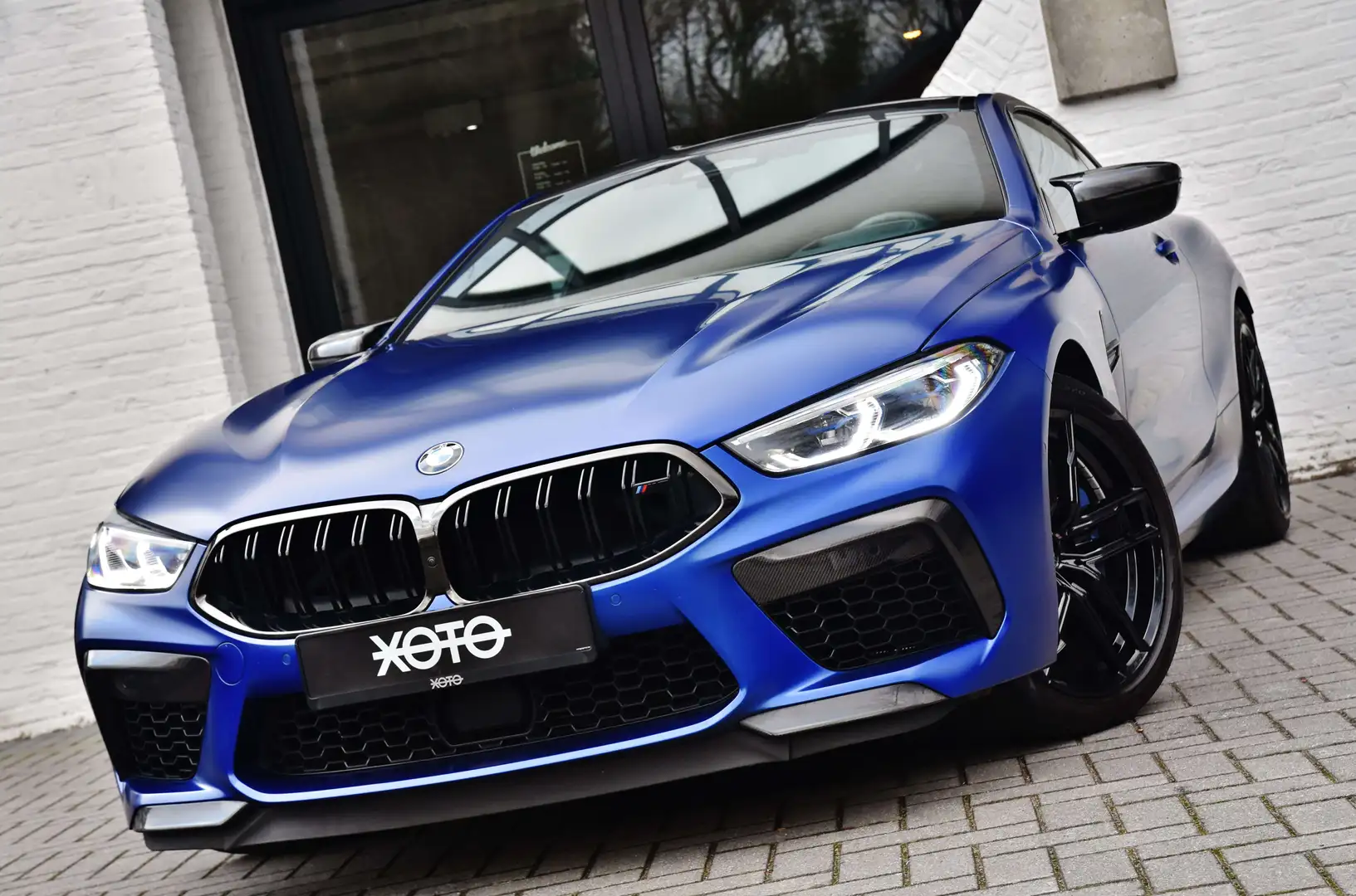 BMW M8 COMPETITION **NP: €192.399,-/1HD./BELGIAN CAR** Blauw - 1
