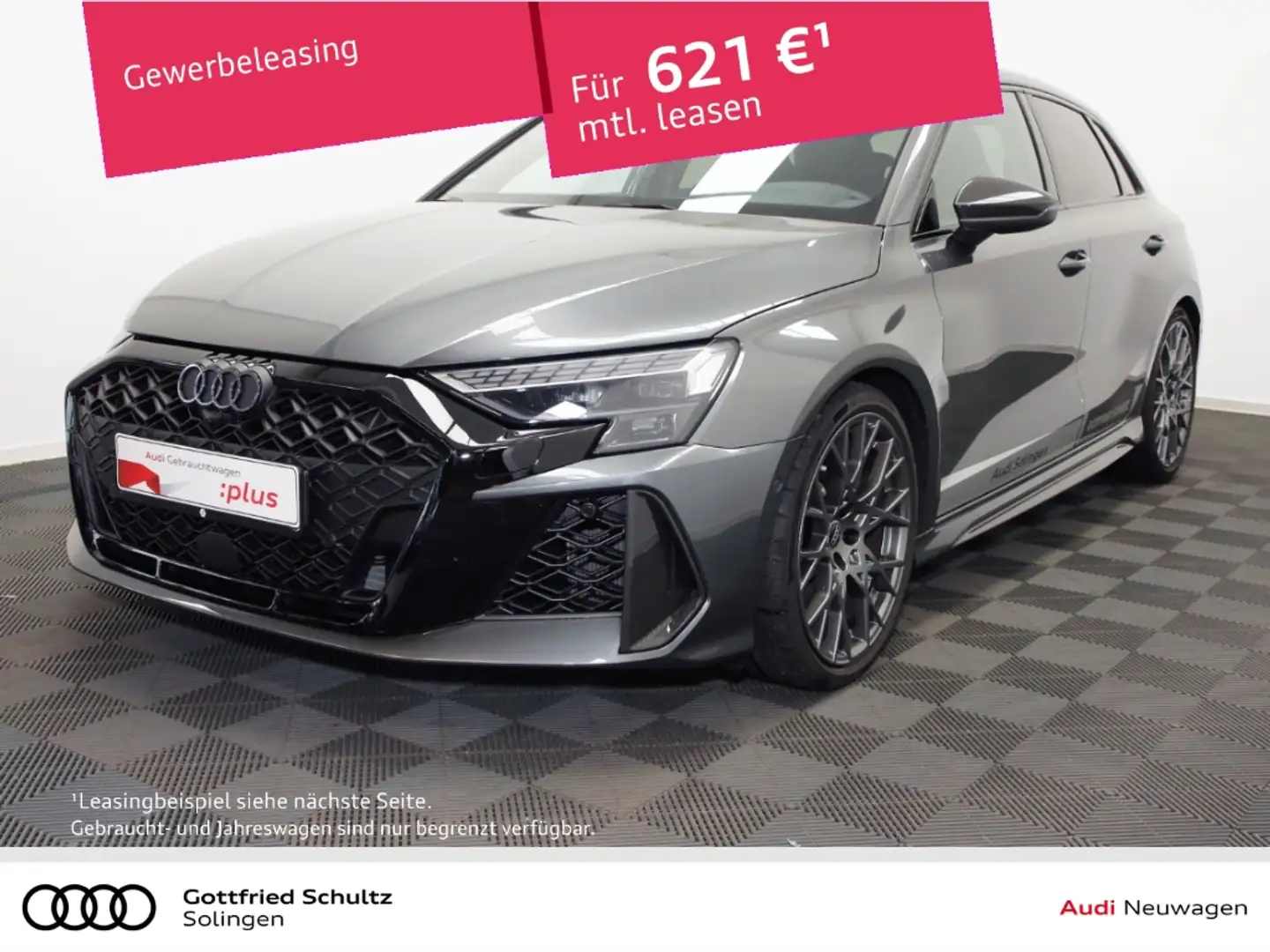 Audi RS3 Sportback Matrix ACC Headup Sonos Gris - 1