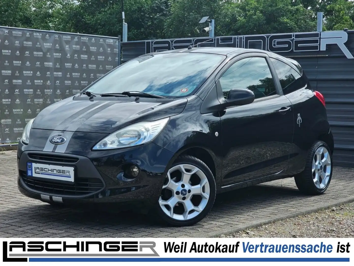 Ford Ka/Ka+ Titanium 1.2 MP3 KLIMA TÜV NEU BC 2.Hand CD Schwarz - 1