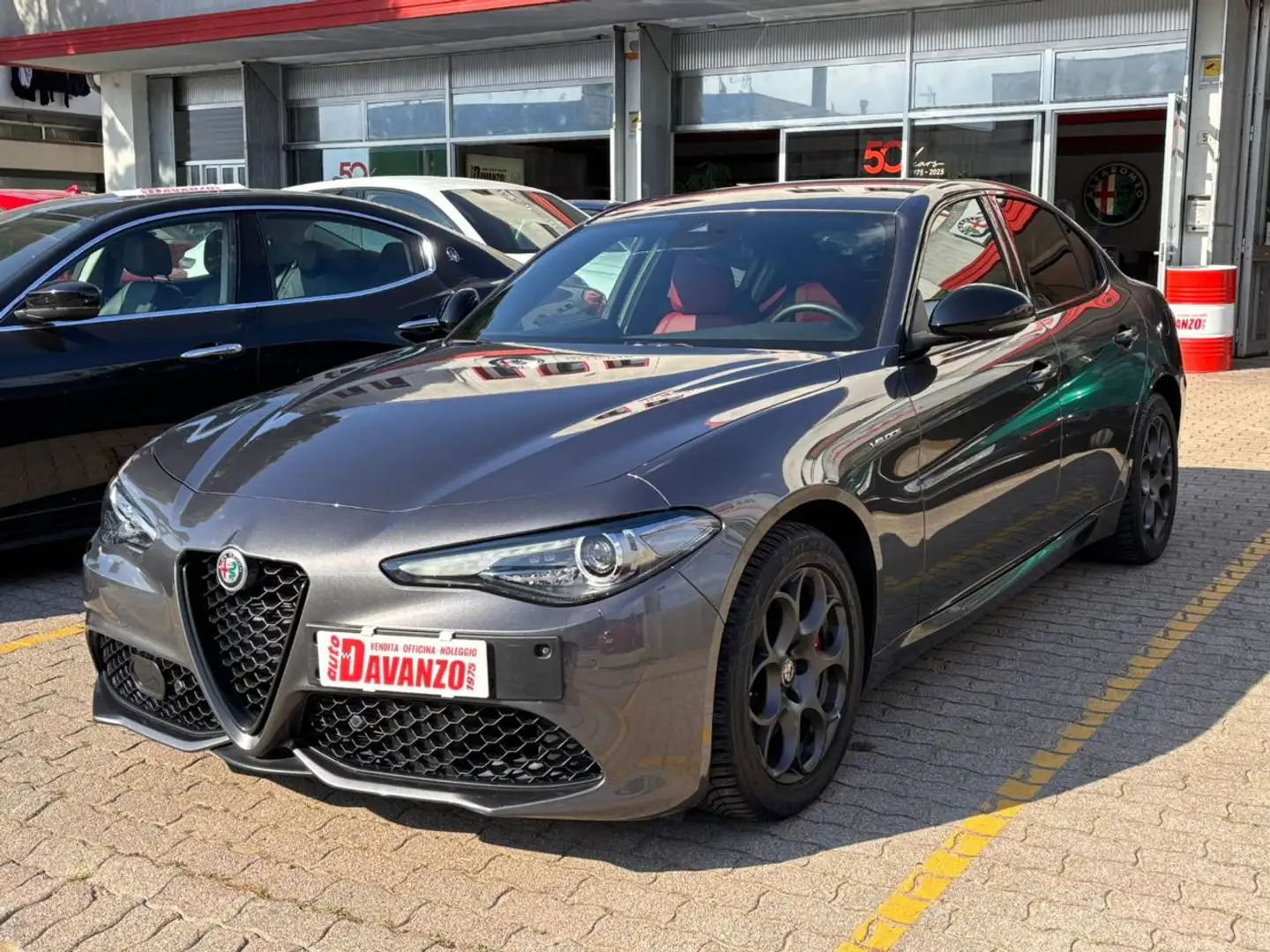 Alfa Romeo Giulia 2.2 Turbodiesel 210 CV AT8 AWD Q4 Veloce Gris - 1