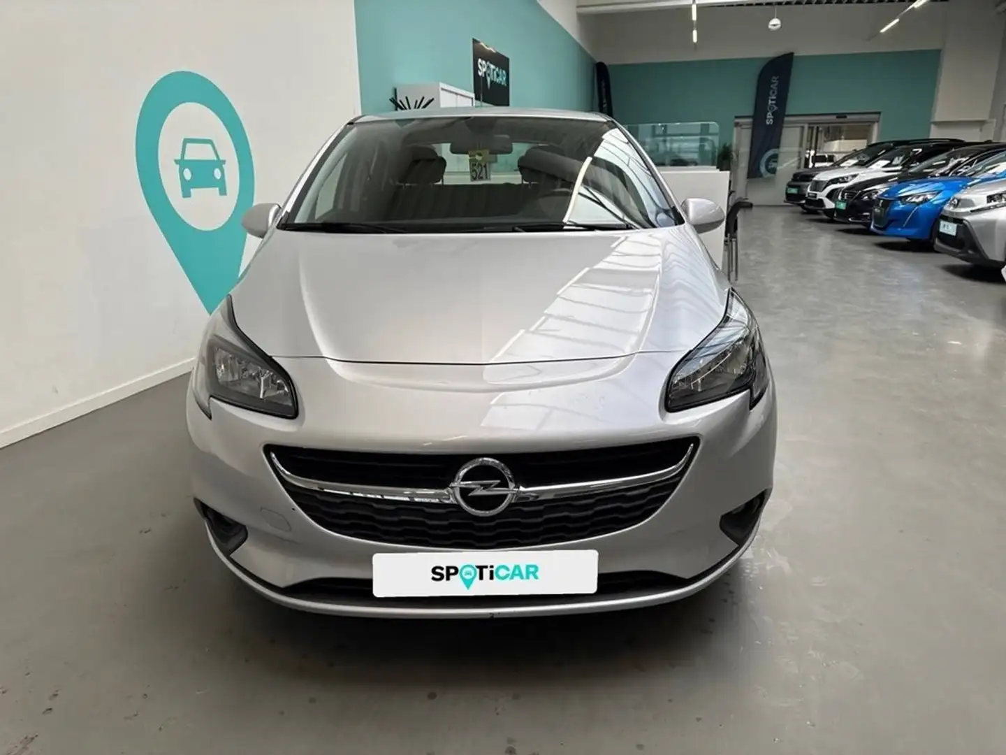 Opel Corsa 1.0 84kW S/S Black Edition Grijs - 2