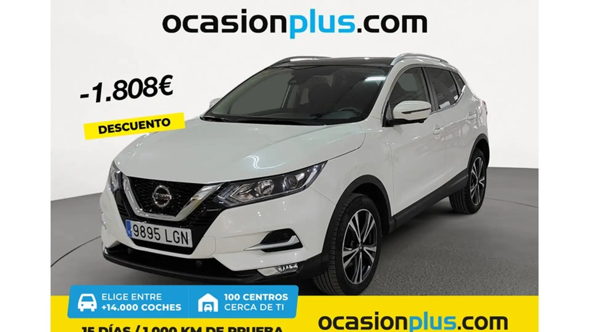 Nissan Qashqai 1.5dCi N-Connecta 4x2 85kW Blanco - 1