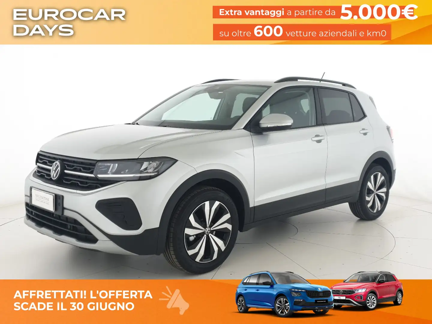 Volkswagen T-Cross 1.0 tsi edition plus 95cv Grau - 1