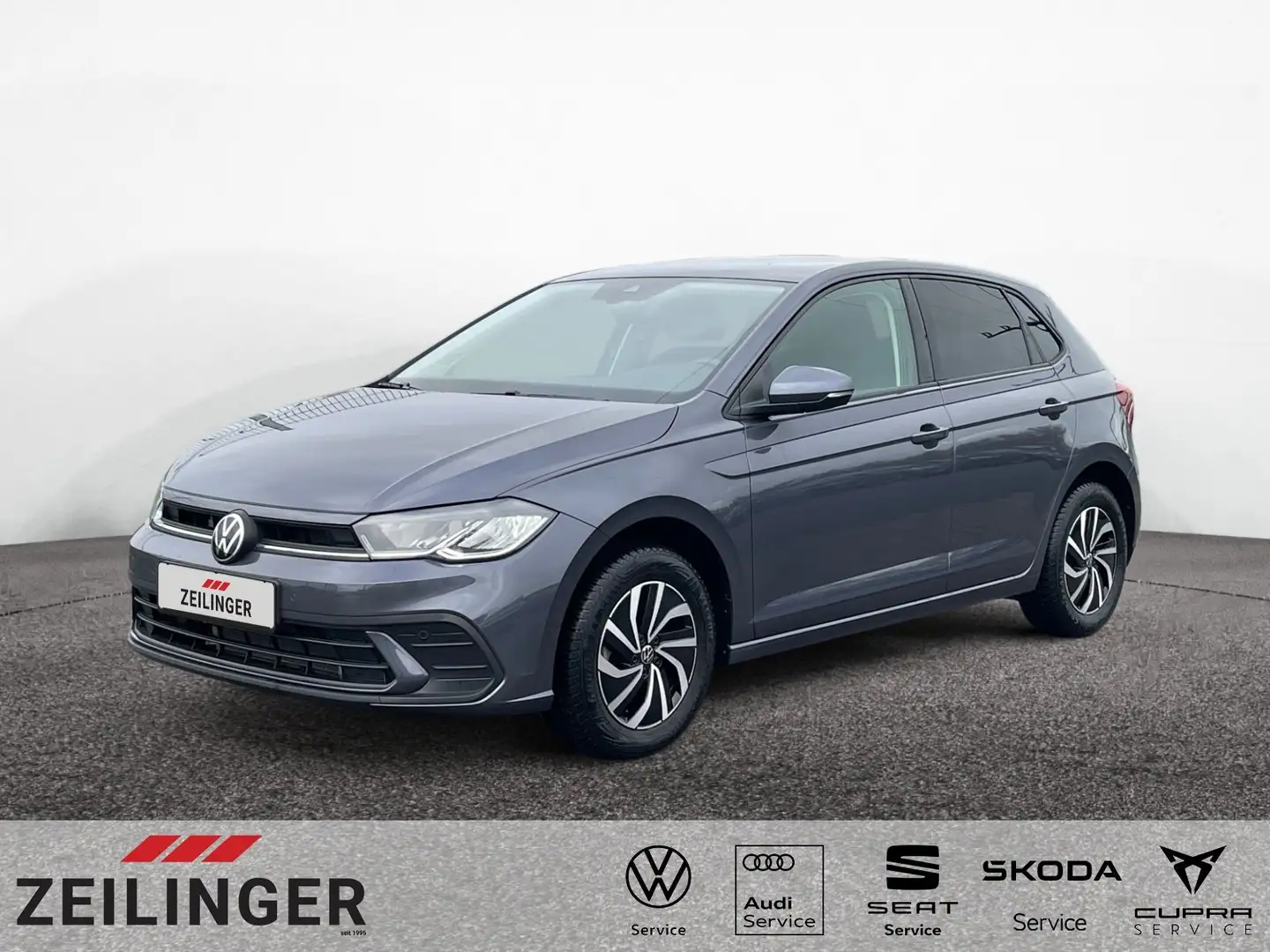 Volkswagen Polo Life TSI DSG|APP-CONNECT|ACC|SH|CLIMATRONIC Grau - 1