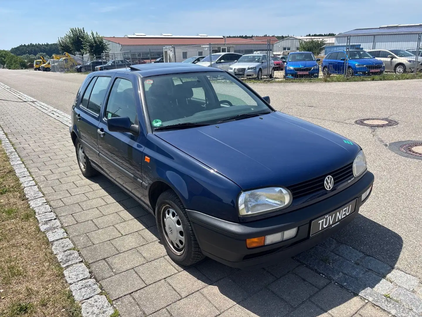 Volkswagen Golf AUTOMATIK*PINKFLOYD*TÜV NEU! Blau - 2