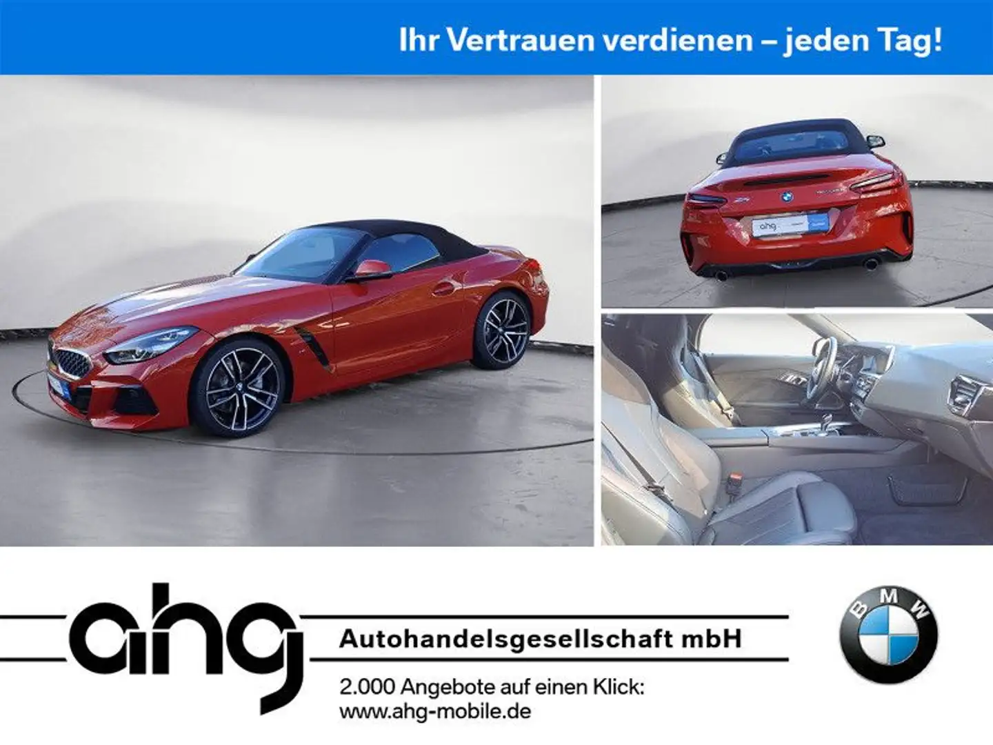 BMW Z4 sDrive20i M SPORT Innovationsp., Harman/Kardo Rot - 1