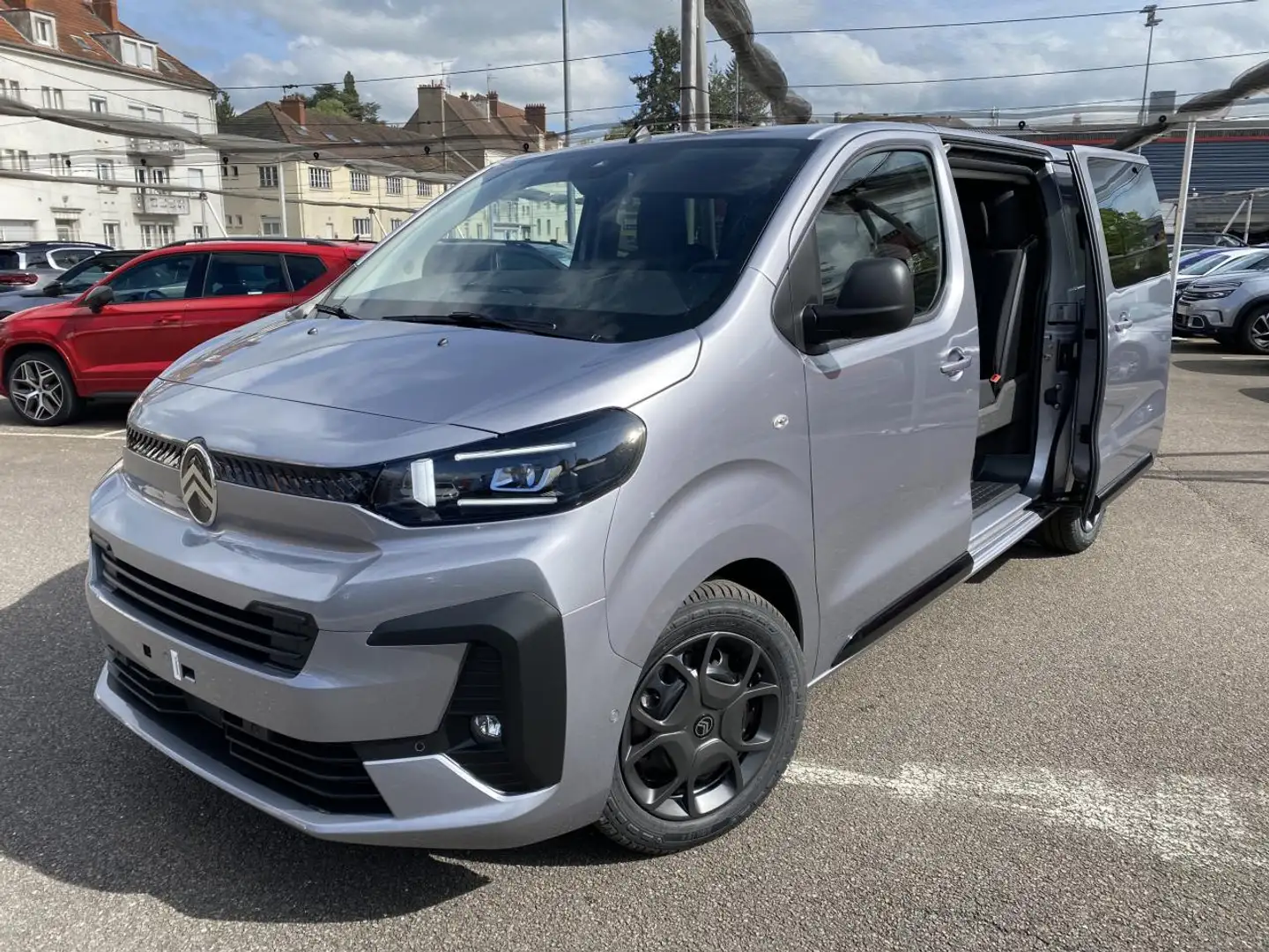 Citroen Jumpy III CABINE APPROFONDIE XL BLUEHDI 180 EAT8 pack co Gris - 1