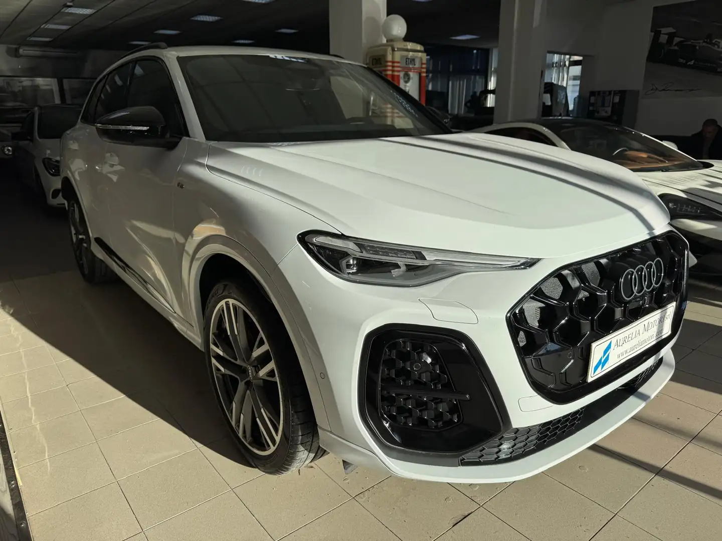 Audi Q5 Q5 2.0 tdi mhev  S line P.CONSEGNA MMI PASSEGGERO Weiß - 2