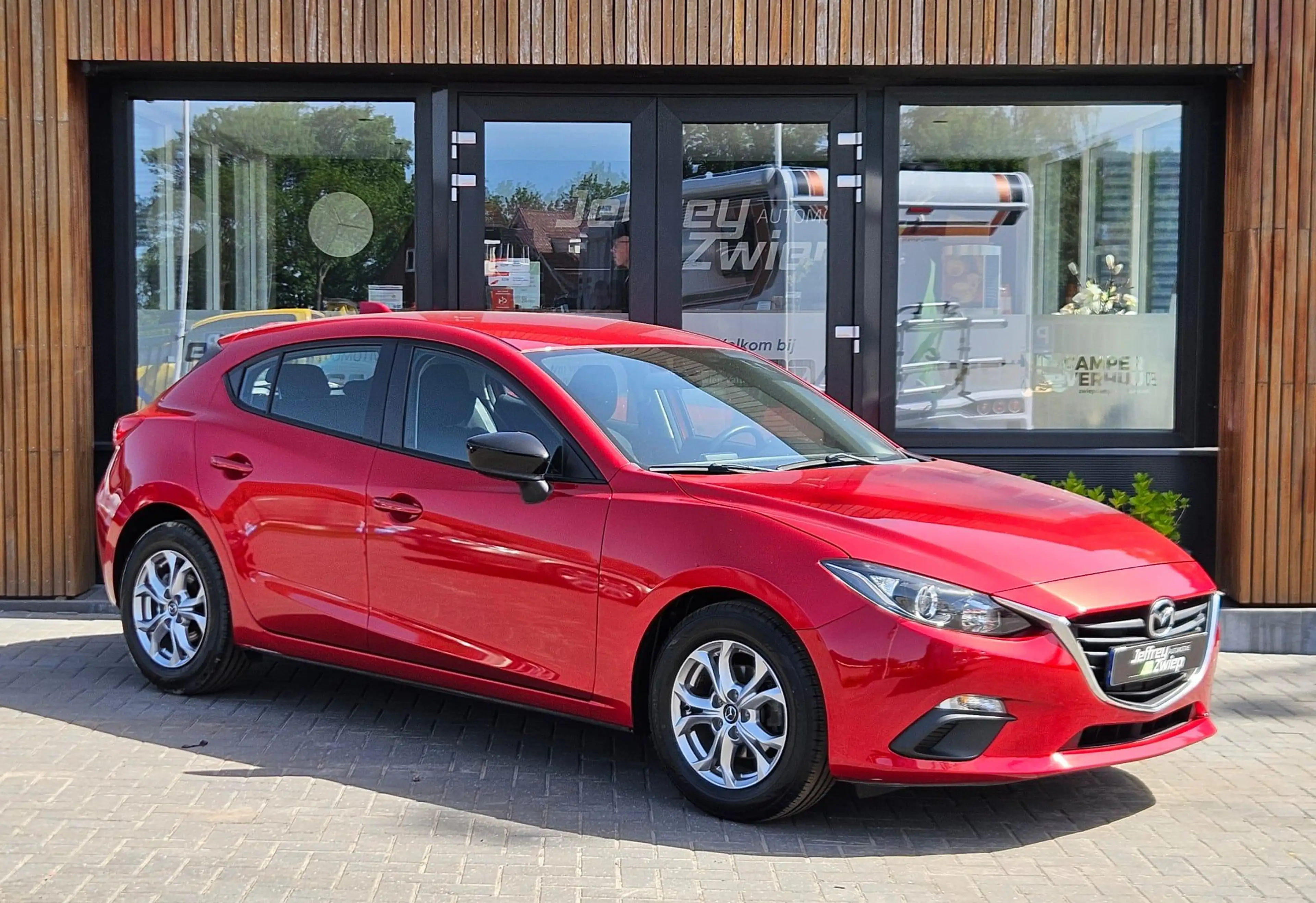 Mazda 3 airco. stuurwielbediening. lichtmetalen velgen. — photo 2