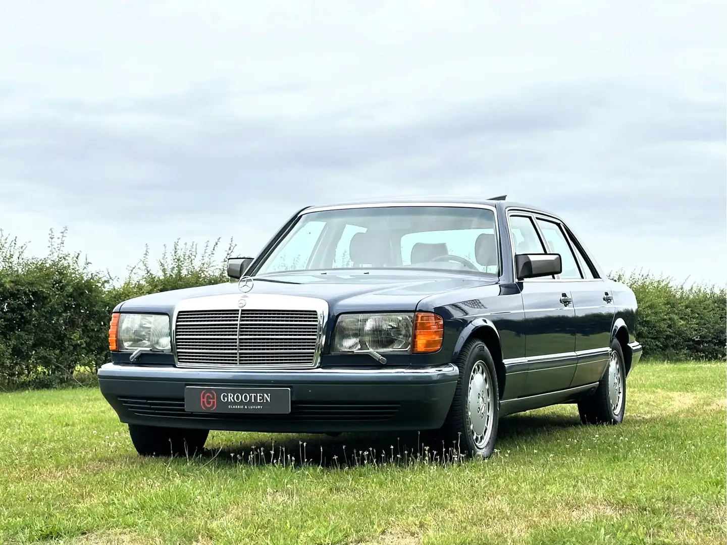 Mercedes-Benz S 560 SEL - W126 - Nautik Blau - Top Blauw - 2