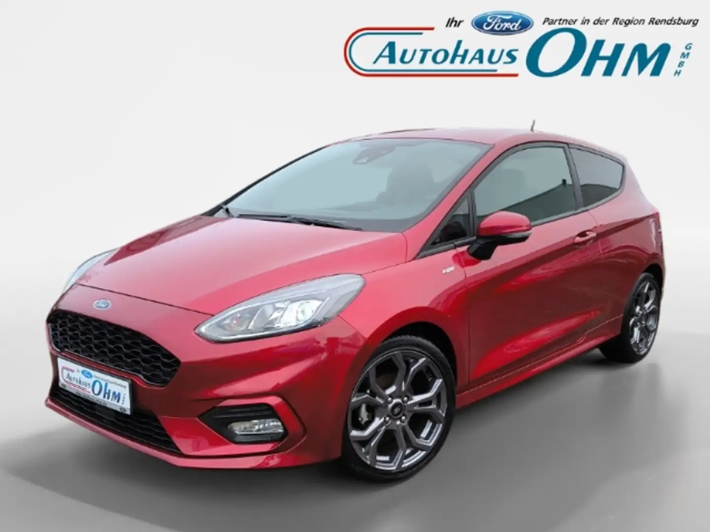Ford Fiesta ST-Line 1.0 EcoBoost M-Hybrid - Tempo - SHZ Rot - 1