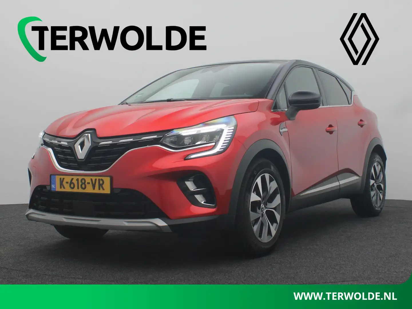 Renault Captur TCe 90 GPF Intens | Parkeercamera | Navigatie | Cl Rouge - 1