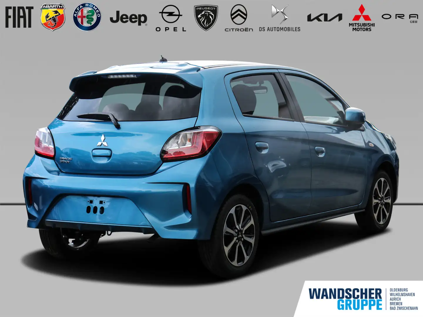 Mitsubishi Space Star Select+ Sitzheizung*DAB*KLIMA* Blau - 2