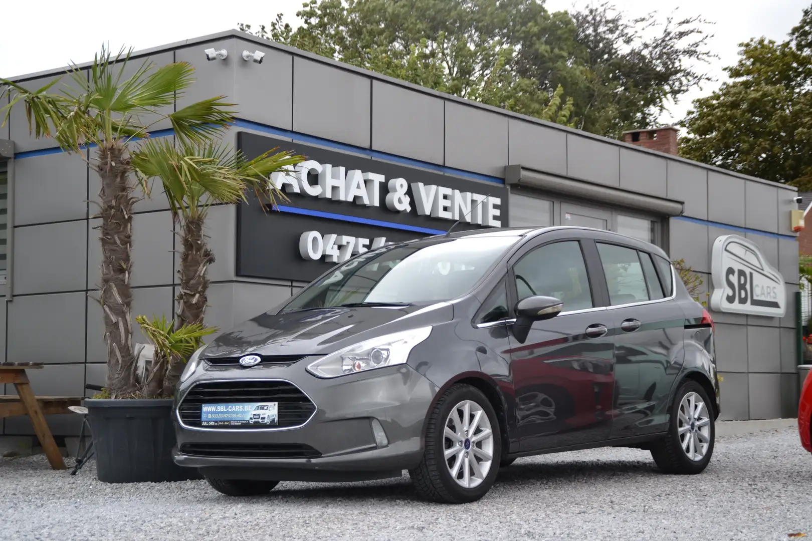 Ford B-Max 🔥🤩NEW ARRIVAL🤩1.0 EcoBoost Titanium S Grijs - 1