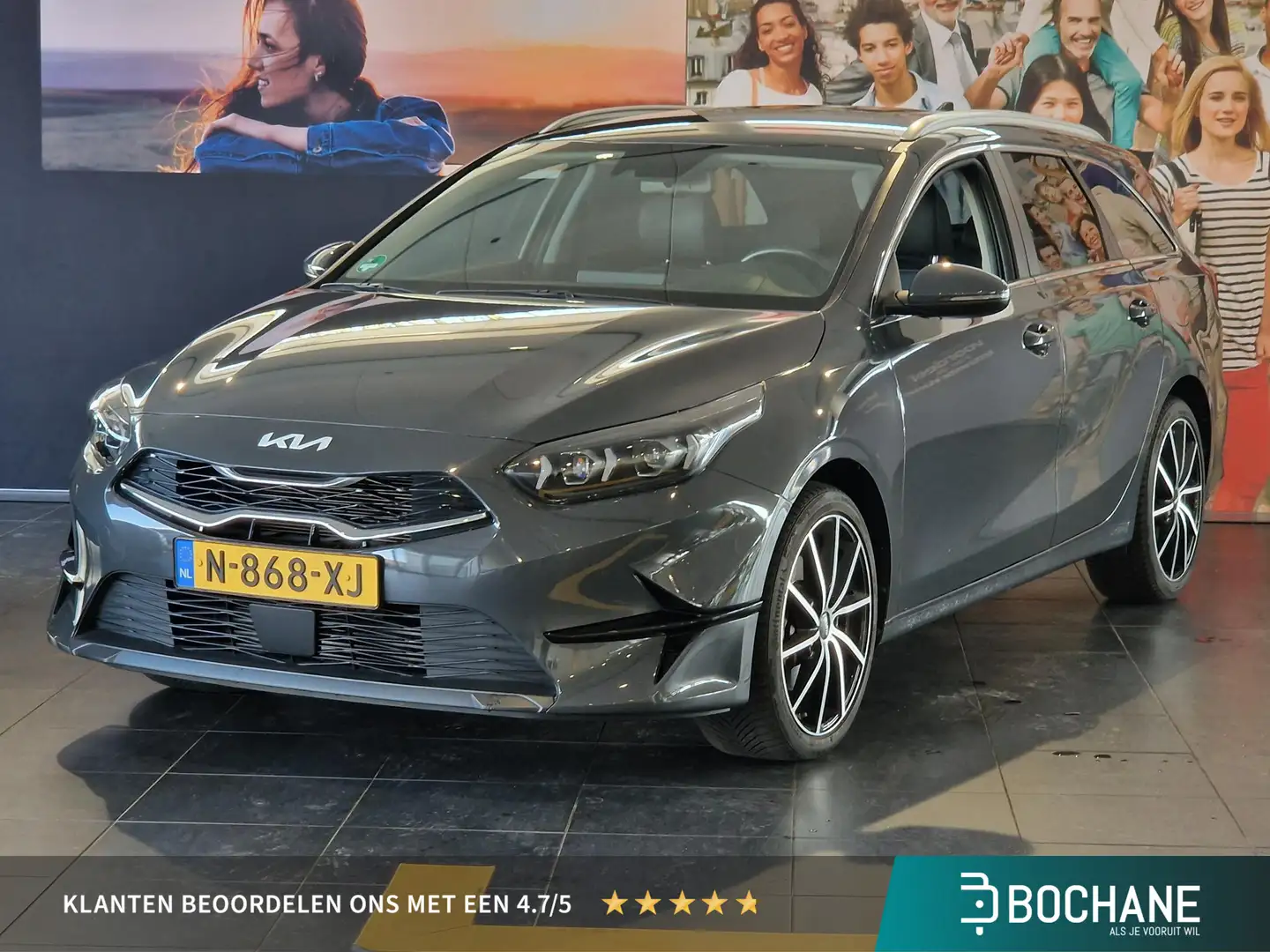 Kia Ceed SW / cee'd SW Sportswagon 1.0 T-GDi DynamicPlusLine NAVIGATIE | Gris - 1
