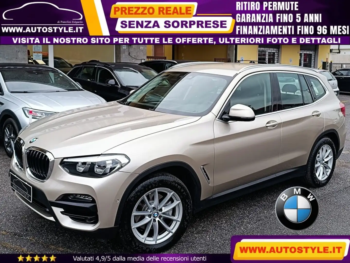 BMW X3 xDrive20d 48V STEPTRONIC 4x4 Business Advantage Beige - 1
