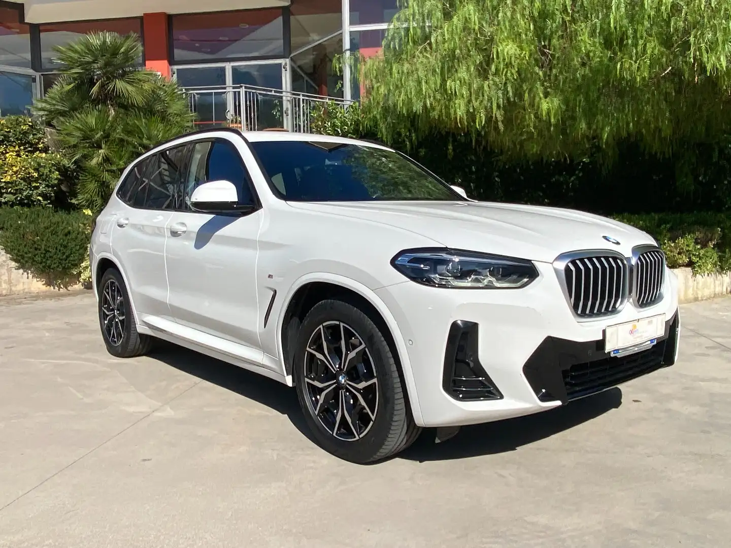 BMW X3 X3 G01 xdrive20d mhev 48V Msport auto 190cv Bianco - 2