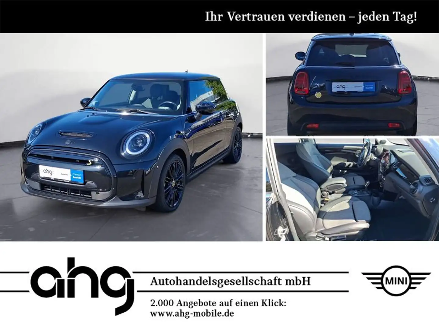 MINI Cooper E Cooper SE Classic Trim Klimaaut. Sportsitze Sitz Schwarz - 1