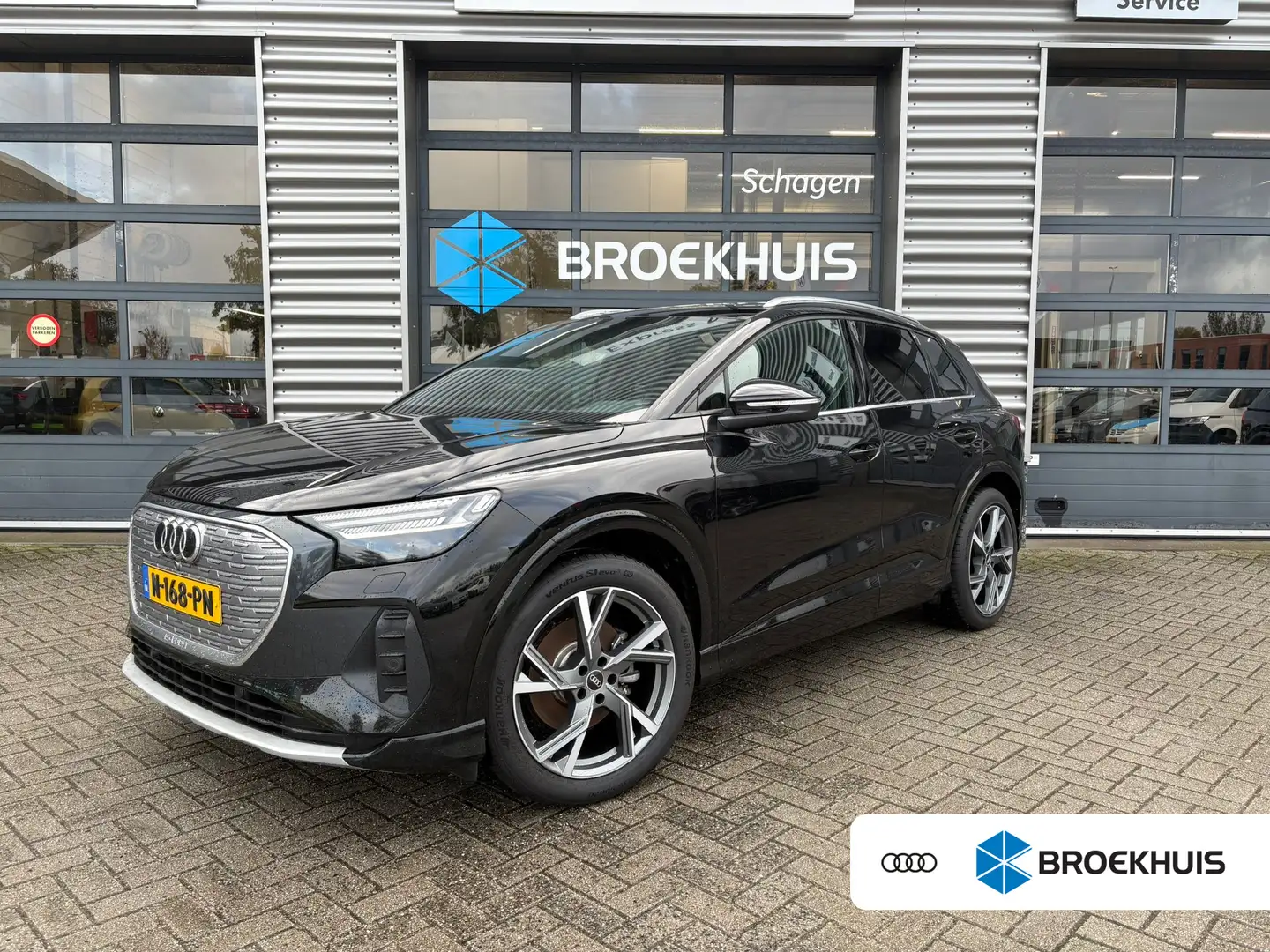 Audi Q4 e-tron 35 Launch edition Advanced Plus 55 kWh | Elektrisc Zwart - 1